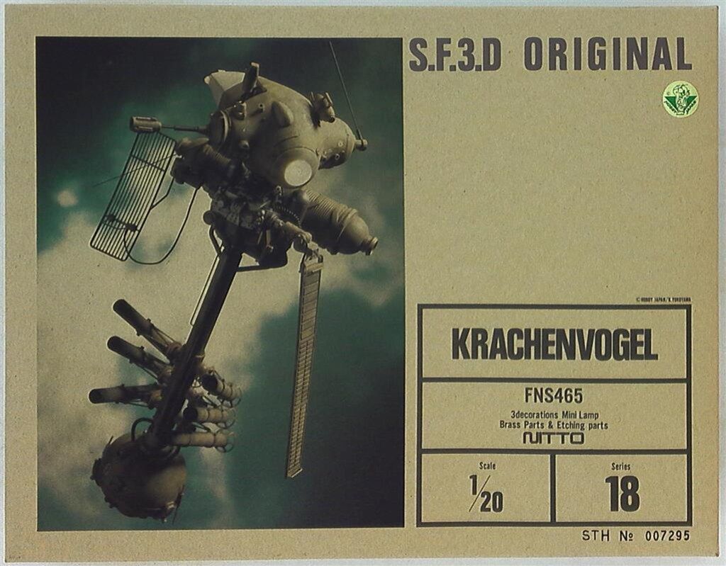 日東 1/20 SF3D(マシーネンクリーガー) クラッフェンフォーゲル 1/20