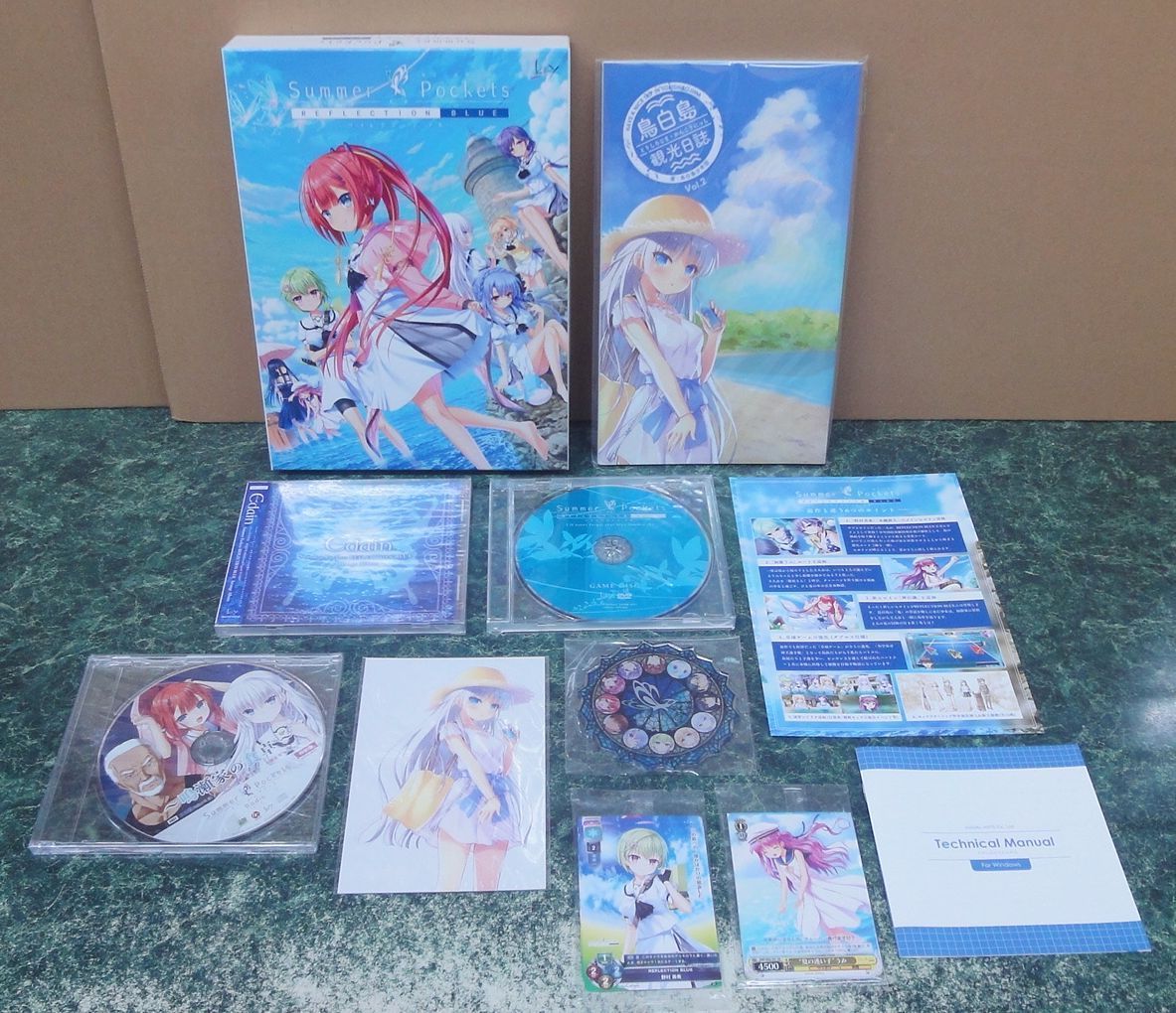 一般ゲーム 全年齢 Summer Pockets REFLECTION BLUE 初回 版 Windows