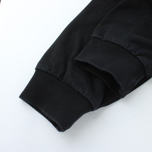 モスキーノ MOSCHINO スウェット パーカー ワンピース S 黒 ブラック