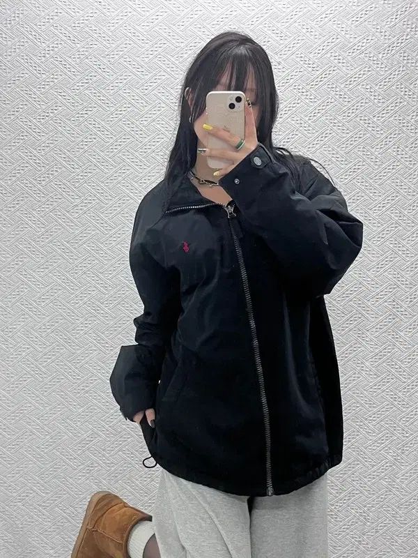 ポロ ラルフローレン ベーシック モダン カジュアル ウィンドブレーカー 起毛 ジャケット 100 C 07490