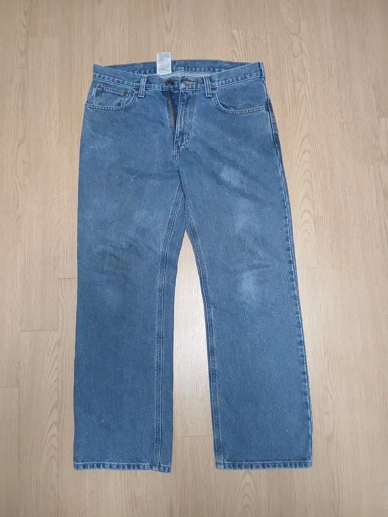 カーハート ルーズ フィット デニム パンツ