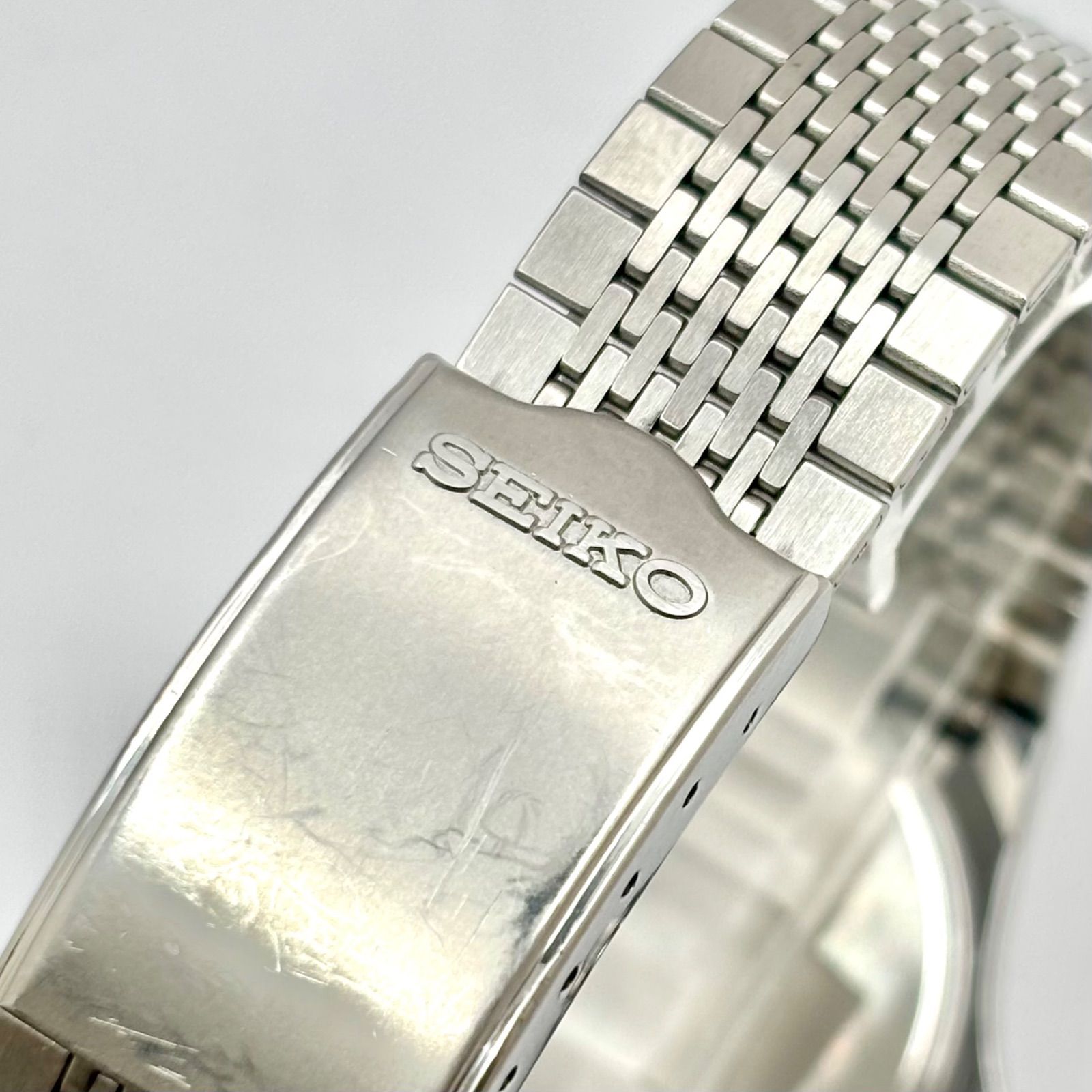 美品/新品電池】SEIKO セイコー Chronos クロノス メンズ 腕時計