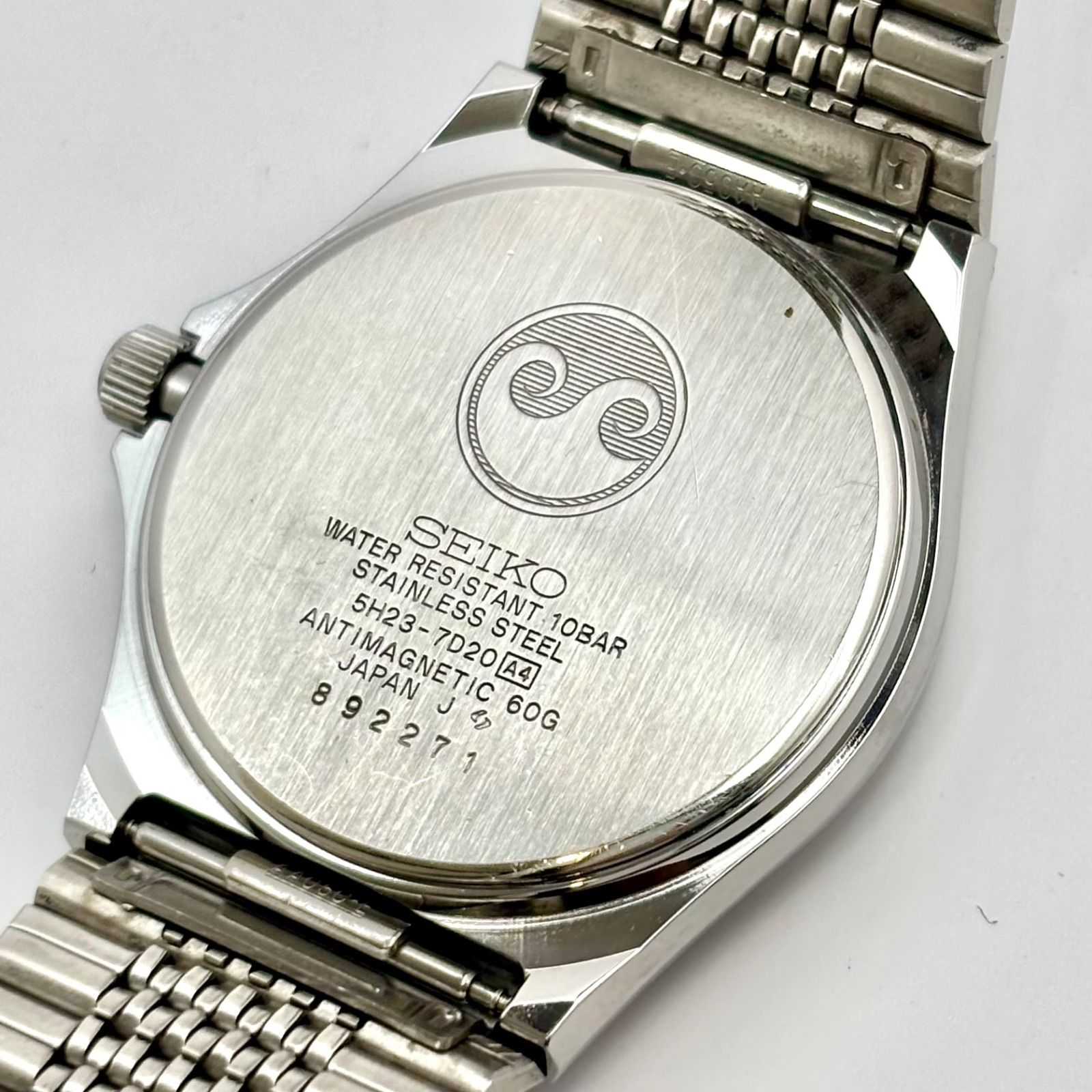 美品/新品電池】SEIKO セイコー Chronos クロノス メンズ 腕時計