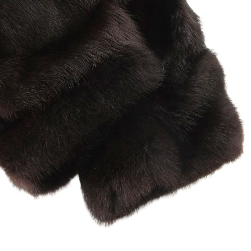 Belle Vison ベルビジョン サガミンク リアルファー コート 黒 11 サガフォックス ブラックファーコート ROYAL Belle Vison 9号の通販 by