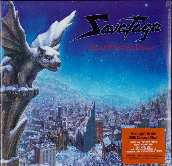欧2 discs LP Savatage Dead Winter Ear Music Classics 00520
