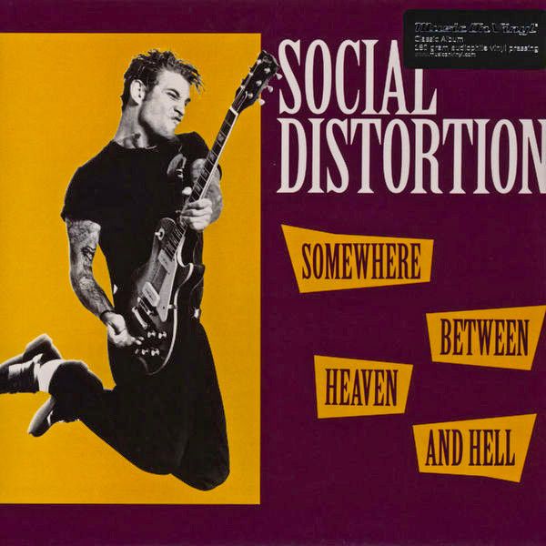 欧2 discs LP Social Distortion Somewhere Between Heaven And Hell 180 g Music On Vinyl 00520