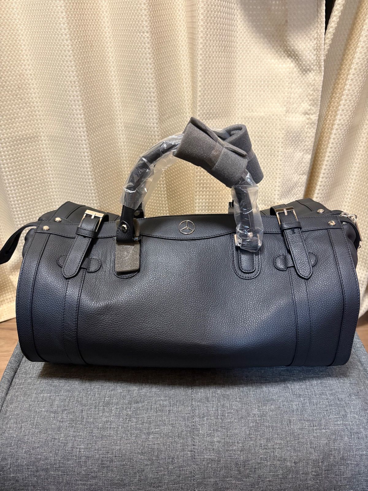 i+【美品】 2点 メルセデスベンツ ゴールドファイル ボストンバッグ 非売品 美品】GOLD PFEIL ゴールドファイル メルセデスベンツ コラボ ボストン