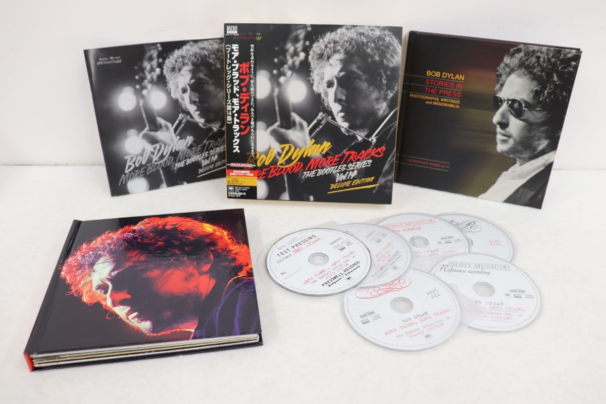 6 discs CD ボブ ディラン モア ブラッド トラックス ブートレッグ シリ SONY MUSIC JAPAN 01620