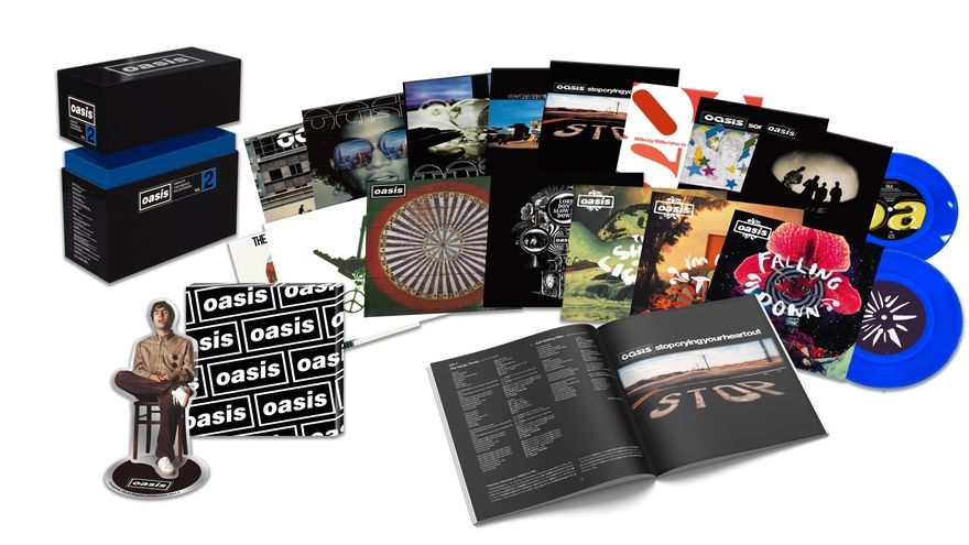 16 discs 7” オアシス コンプリート7インチ シングル コレクションBOX Vol. SONY MUSIC JAPAN INT |01930