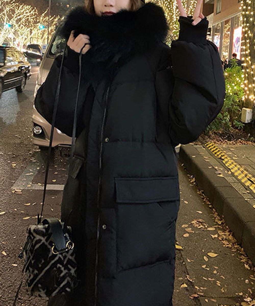 フェイクダウンコート中綿入りロングコート SK21762624-4295 送料無料 即日発送 フェイクダウンコート中綿入りロングコート SK21762624-4295