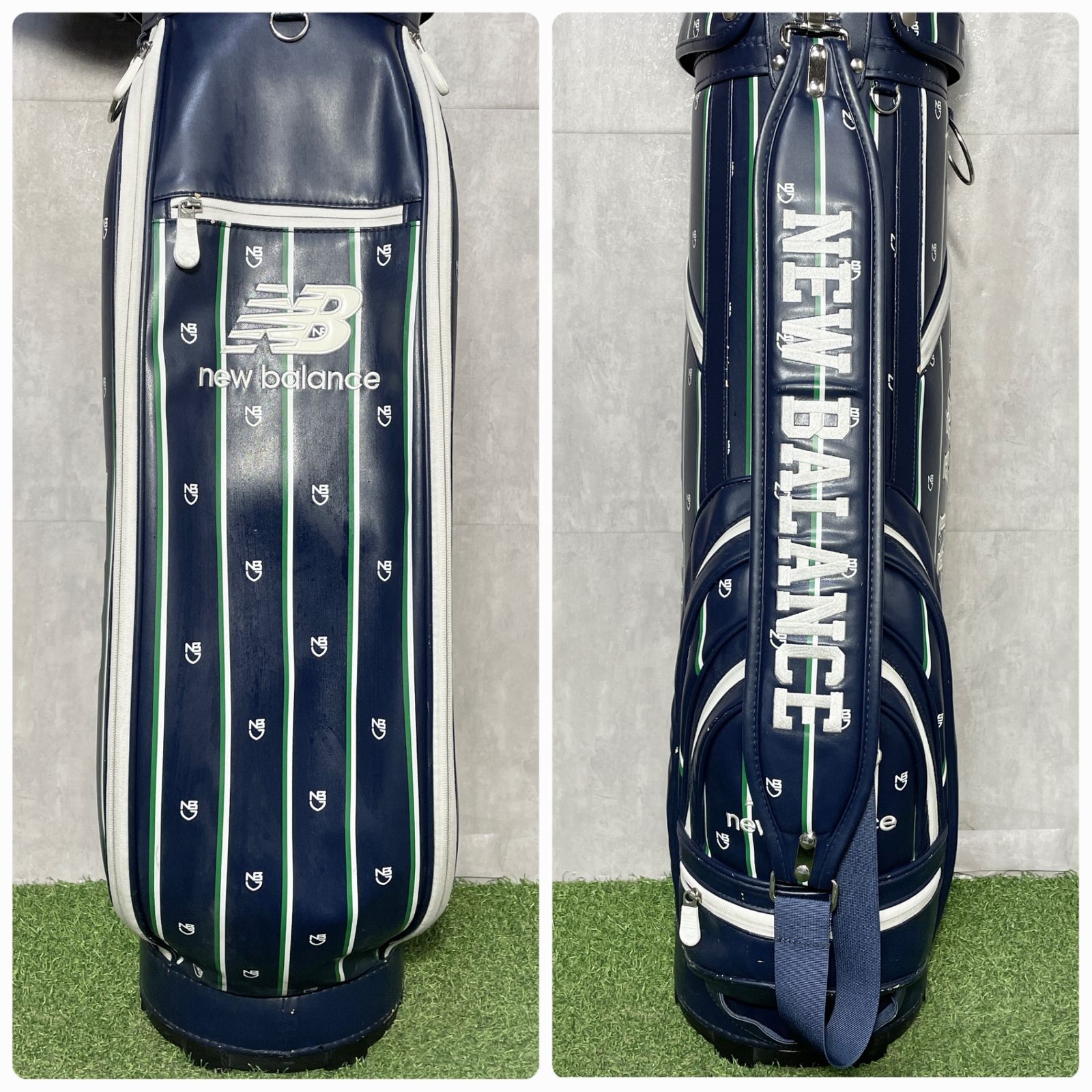廃盤品】NEW BALANCE ニューバランス キャディバッグ ゴルフバッグ