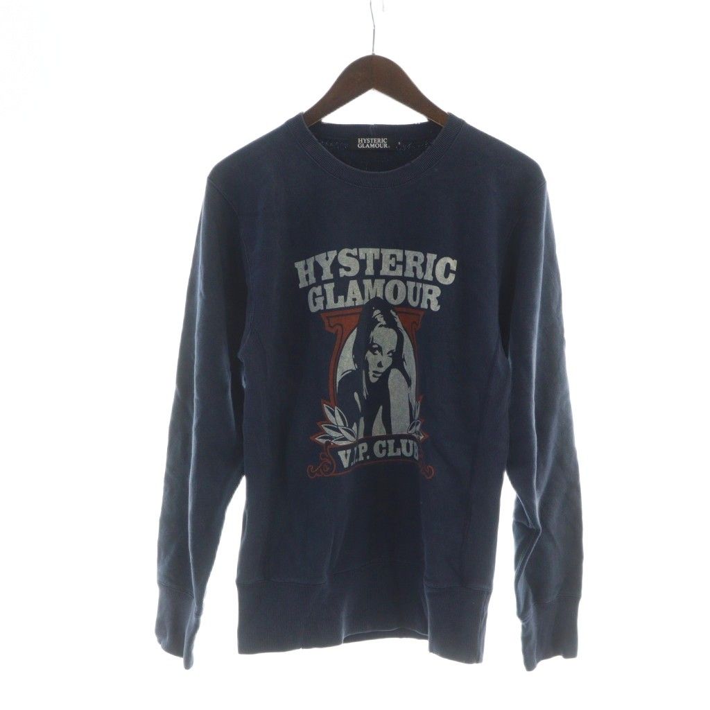 HYSTERIC グラフィックプリント トレーナー ヒステリックグラマー HYSTERIC GLAMOUR ロゴ ヒスガール プリント