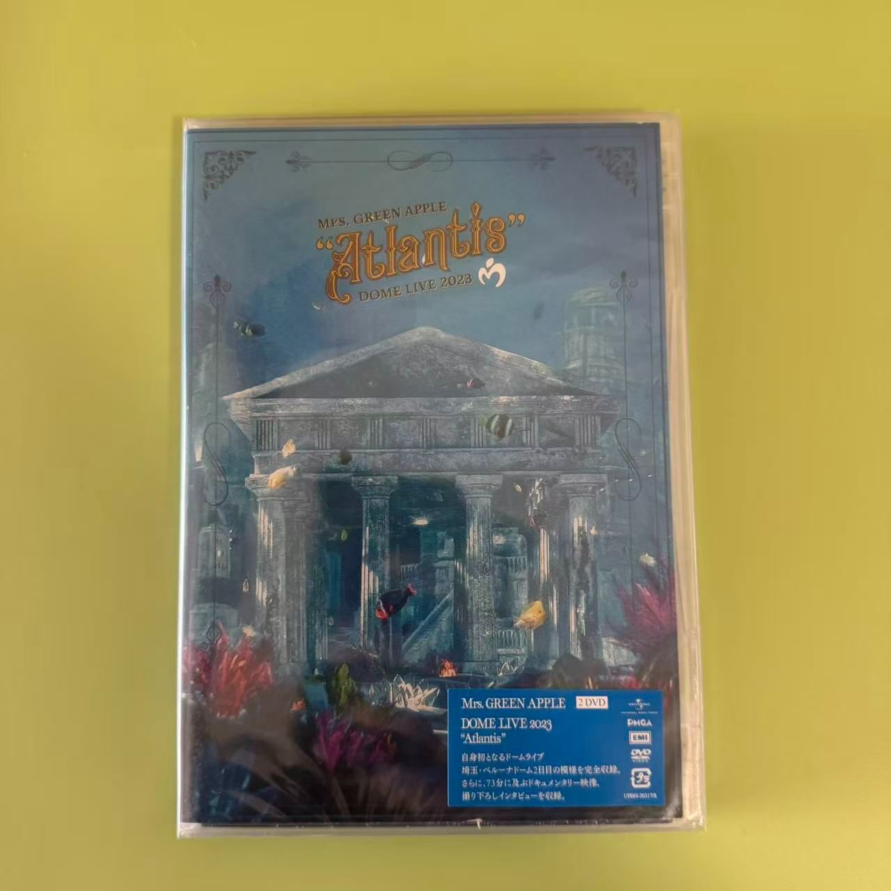 即購入可未開封 Mrs.GREEN APPLE 通常盤 Blu-ray6 作品 送料込み】【未開封】Mrs.GREEN APPLE/通常盤（DVD）6作品 即購入可能