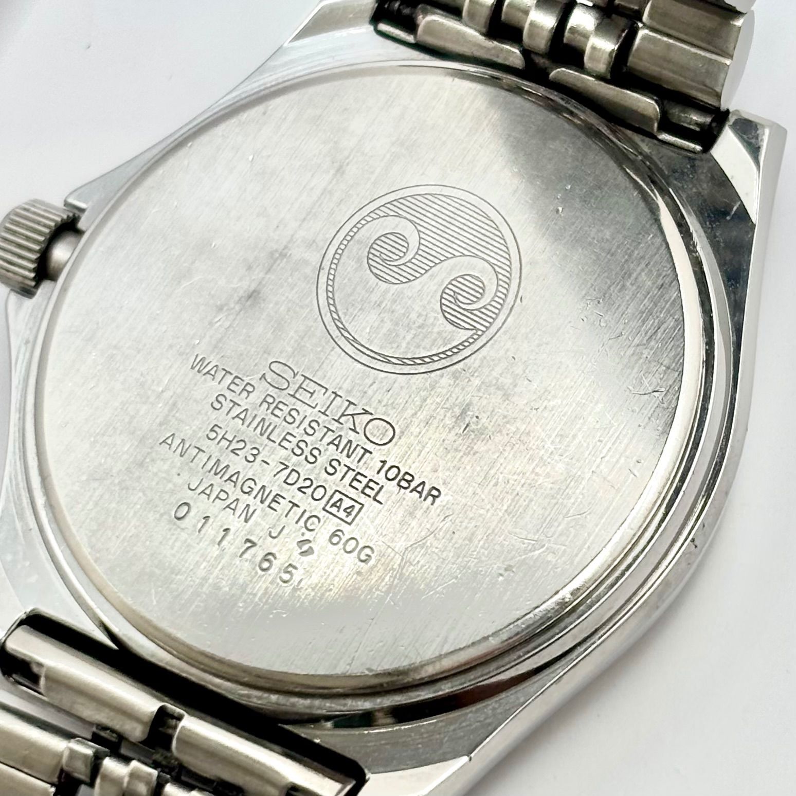 美品/新品電池】SEIKO セイコー Chronos クロノス メンズ 腕時計