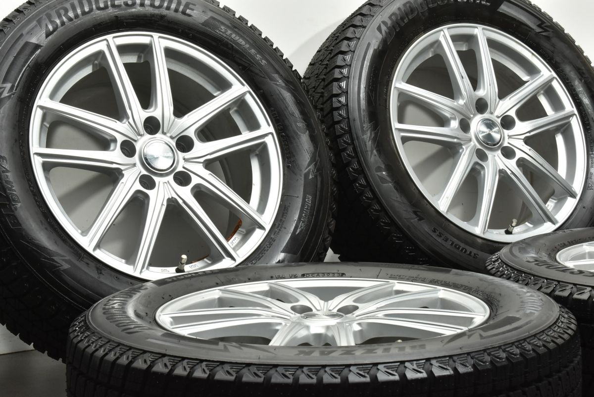 イボ付 超バリ溝 エコフォルム 17 in 7 J 45 PCD 114 3 ブリヂストン ブリザック DM V 225 65 R レガシィアウトバック エクストレイル