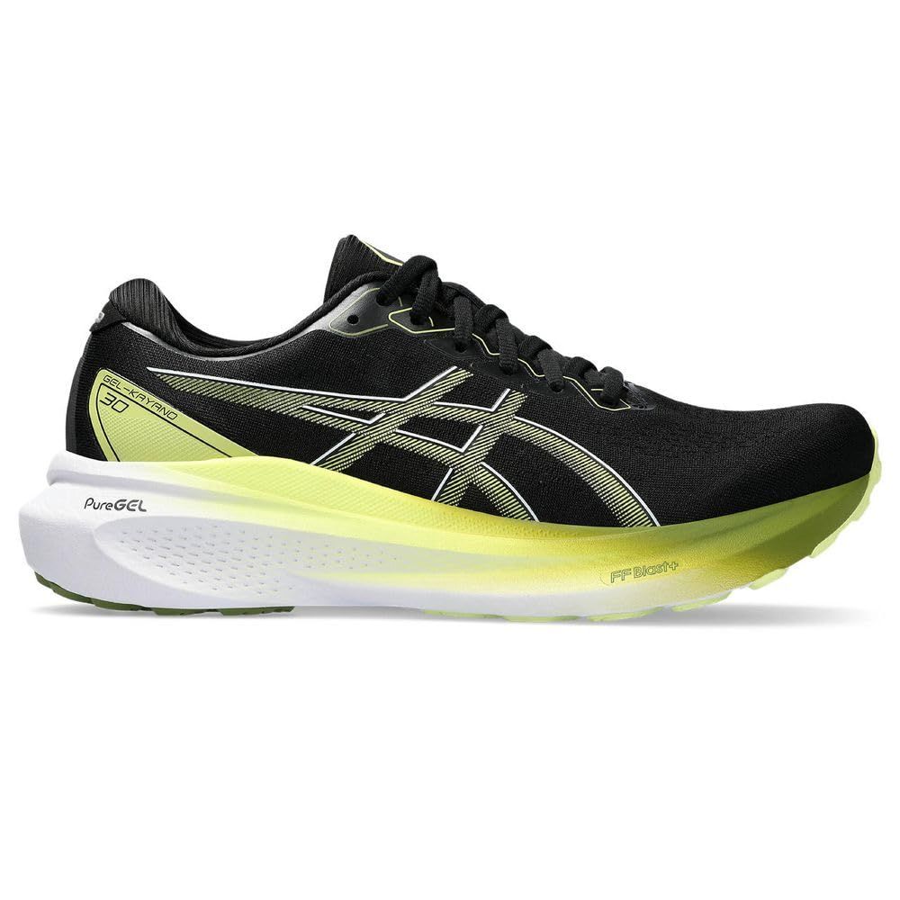 アシックス ランニングシューズ GEL-KAYANO 30 メンズ 003 ブラック グローイエロー 25.5 cm 2 E