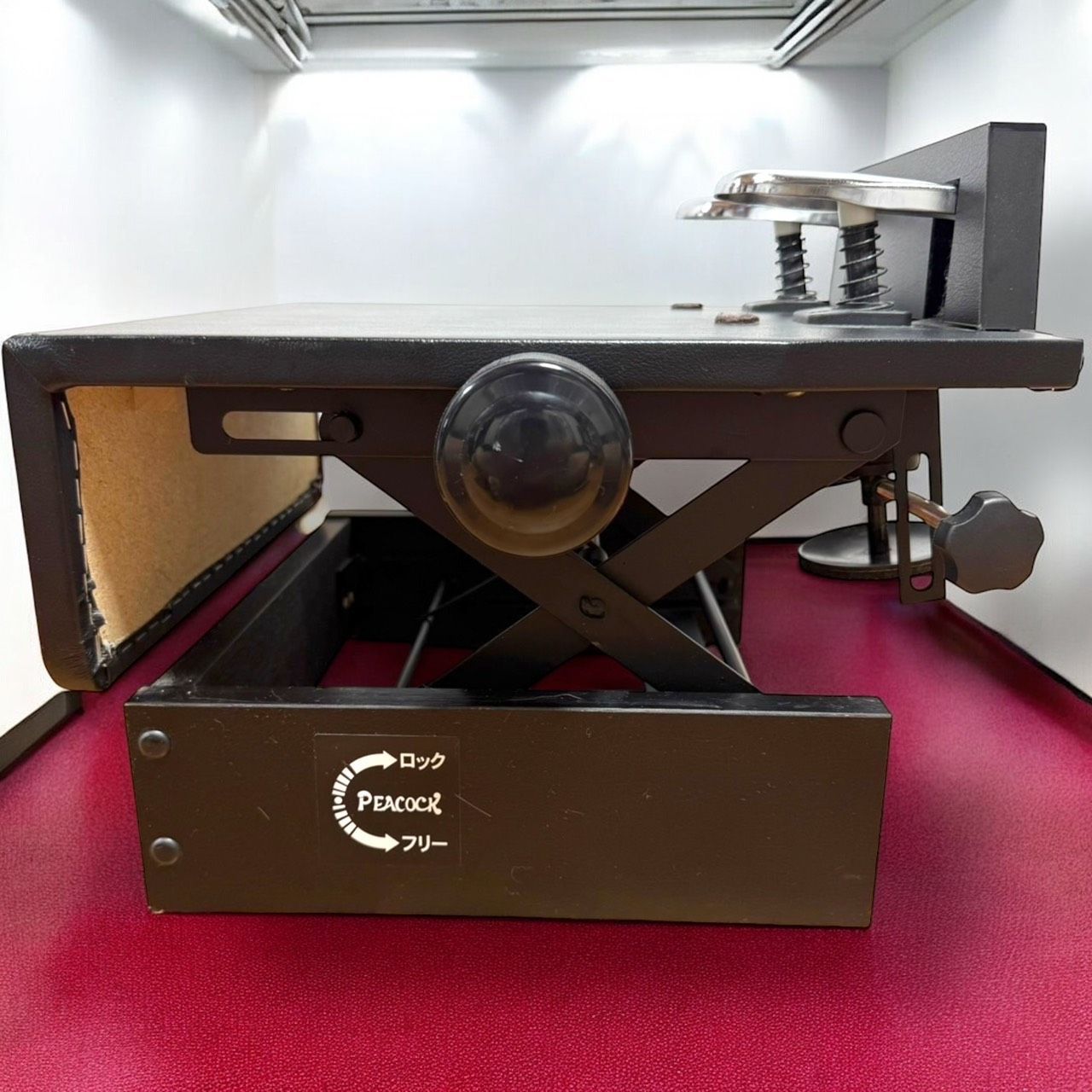 ☆送料無料 美品 吉澤 PEACOCK ピーコック AX-T1 フリーストップ式