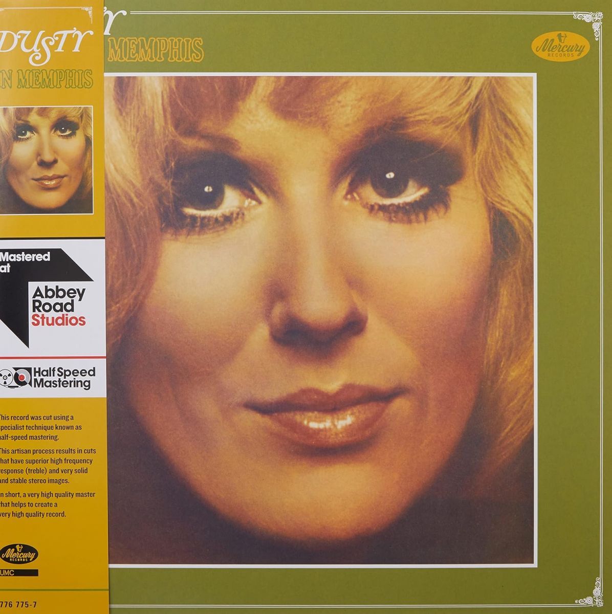 欧LP Dusty Springfield Dusty In Memphis ARHSLP9 Mercury 未開封