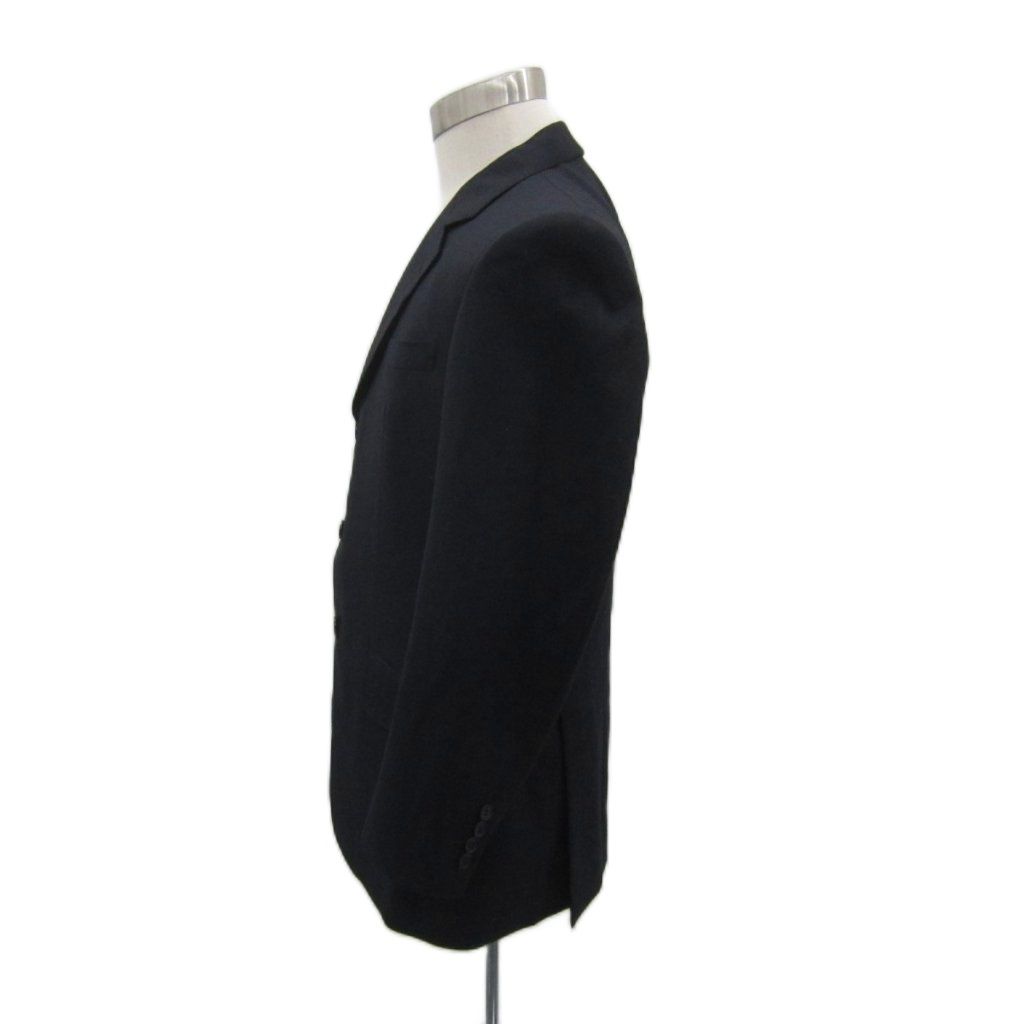 ジバンシィ GIVENCHY テーラードジャケット ミドル丈 黒 ブラック