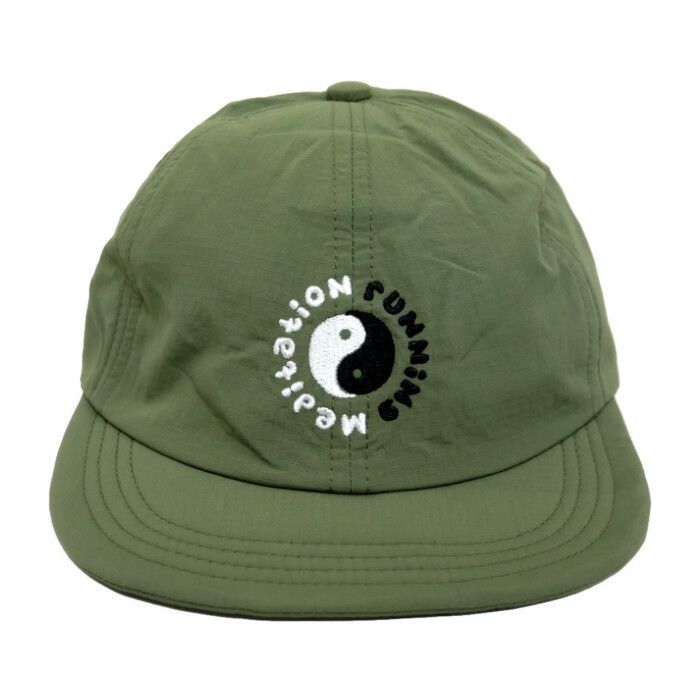 TIMS THIS IS MY SPORTSWEAR×Velo Spica ヴェロスピカ タコマフジ 正規 cap TACOMA FUJI ver RUNNING MEDITATION キャップ ジェリー鵜飼 Olive