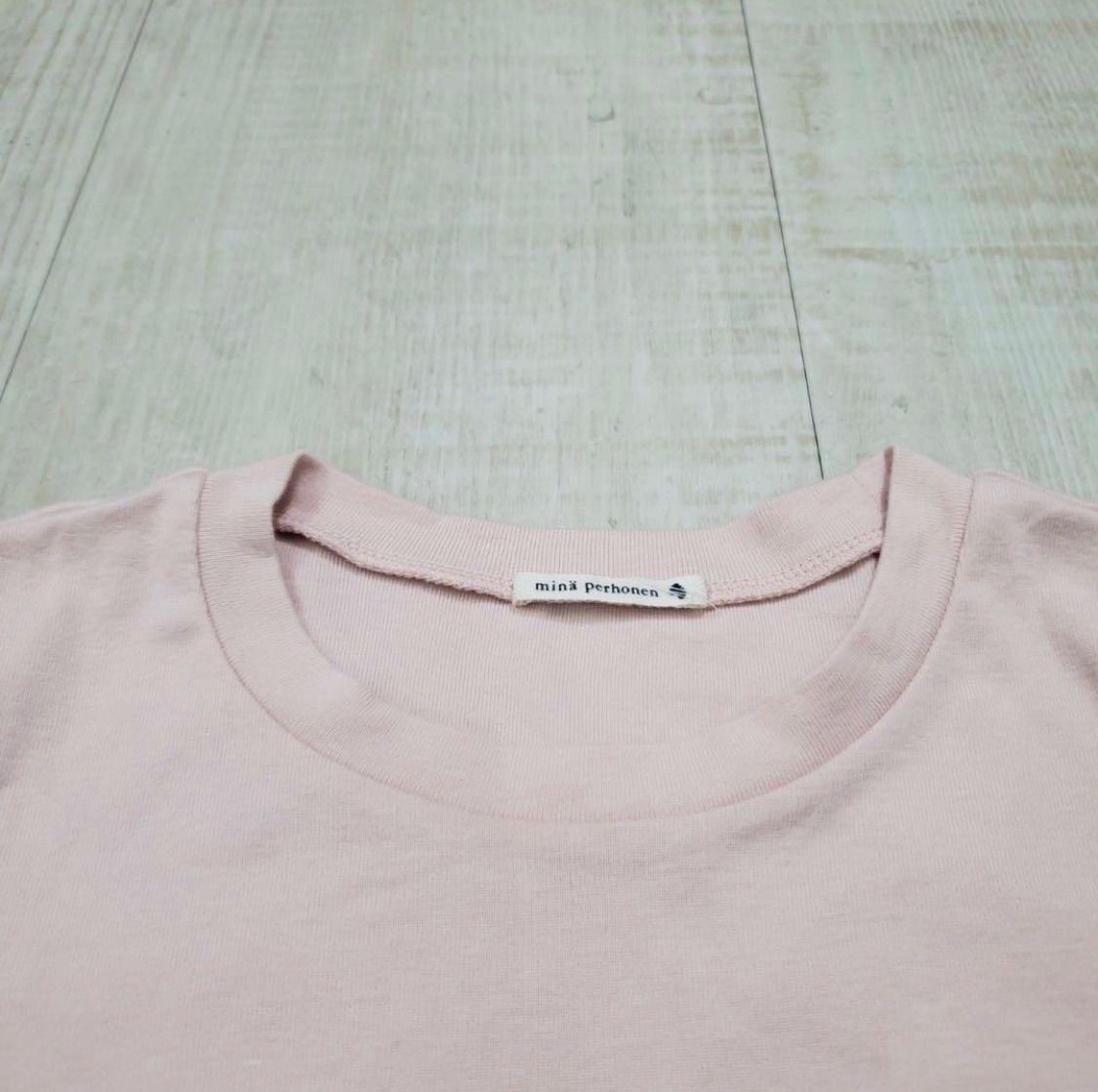 23ss mina perhonen ミナペルホネン kids alku ポケット Tシャツ