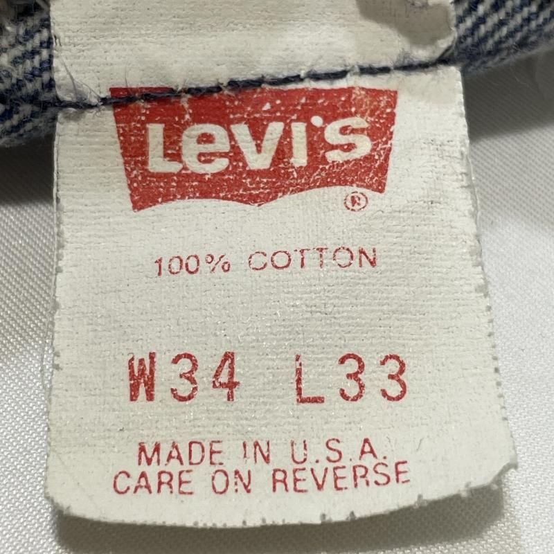 中古】00s LEVI'S 501XX サイズW33 L33 裏520 USA製 アールタグ[19