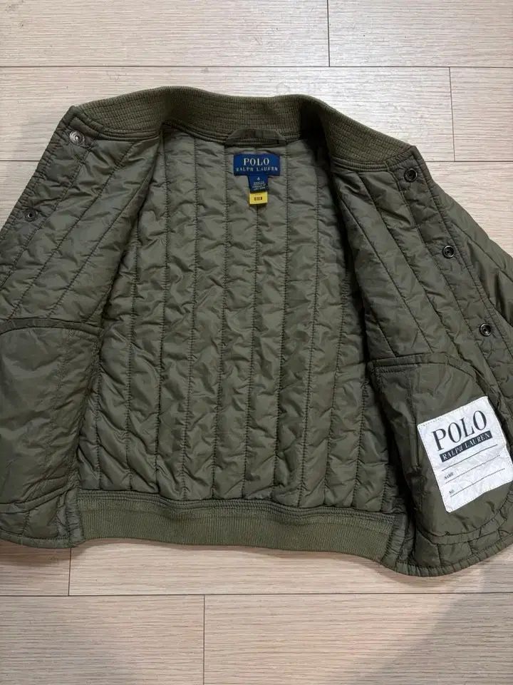  ポロ ラルフローレン キッズ キルティング ジャケット カーキ その他 ジャケット ブルゾン