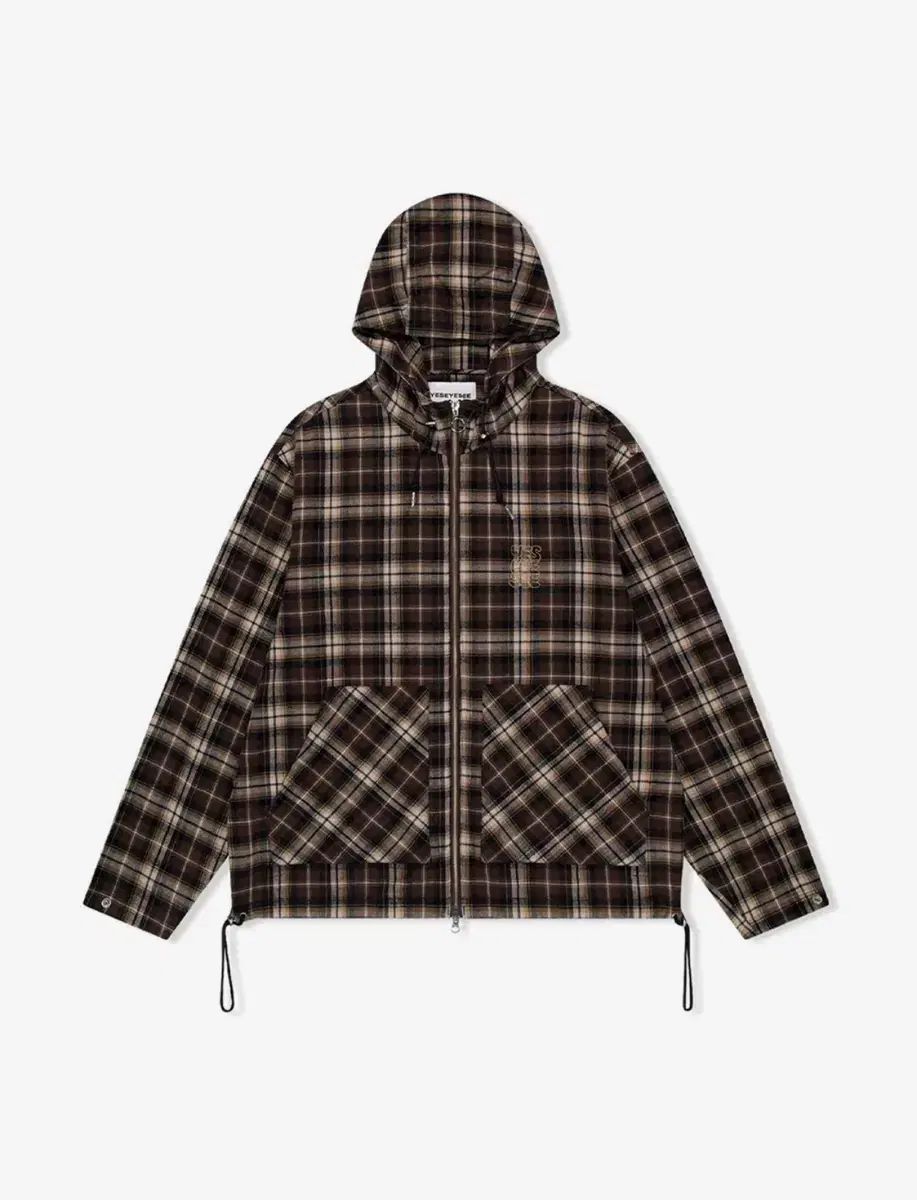 YESEYESEE チェック ジャケット ブラウン XL