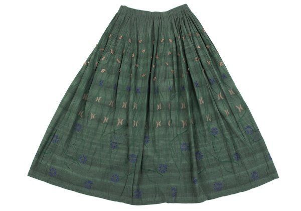 イッセイミヤケハートISSEY MIYAKE HaaT ボタニカル刺繍デザイン