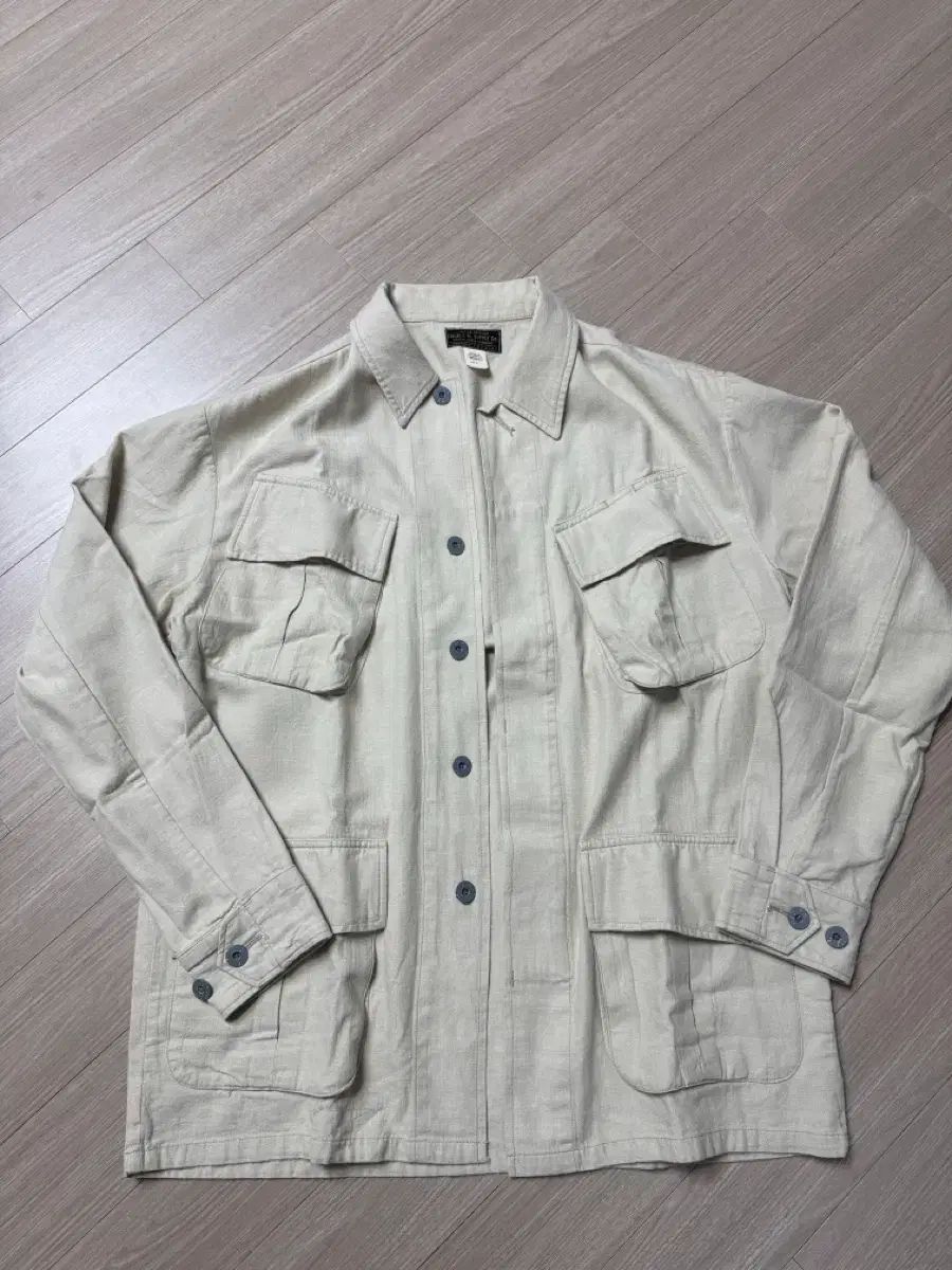 RRL ダブルアールエル リミテッド EDITION エディション コットンリネン ブレンド ファティーグ ジャケット M