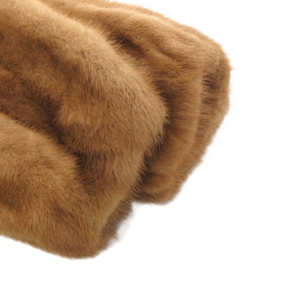 ミンク　ブラウンファー コート　ROTINY ROTINY ロティニー 毛皮 ミンク ハーフ コート ブラウン 9号 - メルカリ