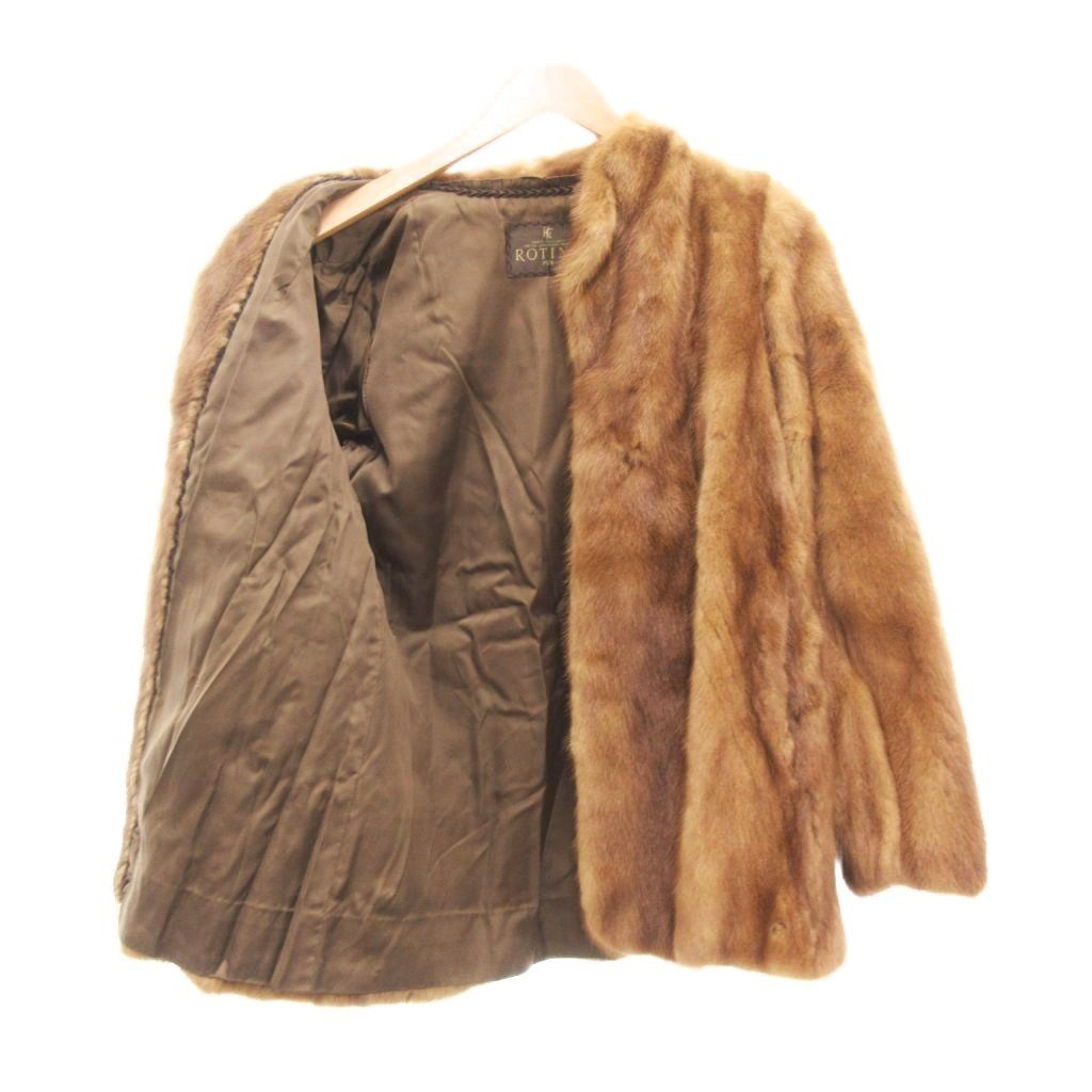 サガミンク ROTINY ファーコート ミドル丈 サイズ13 サガミンク ROTINY ファーコート ミドル丈 サイズ13 サガミンク ROTINY