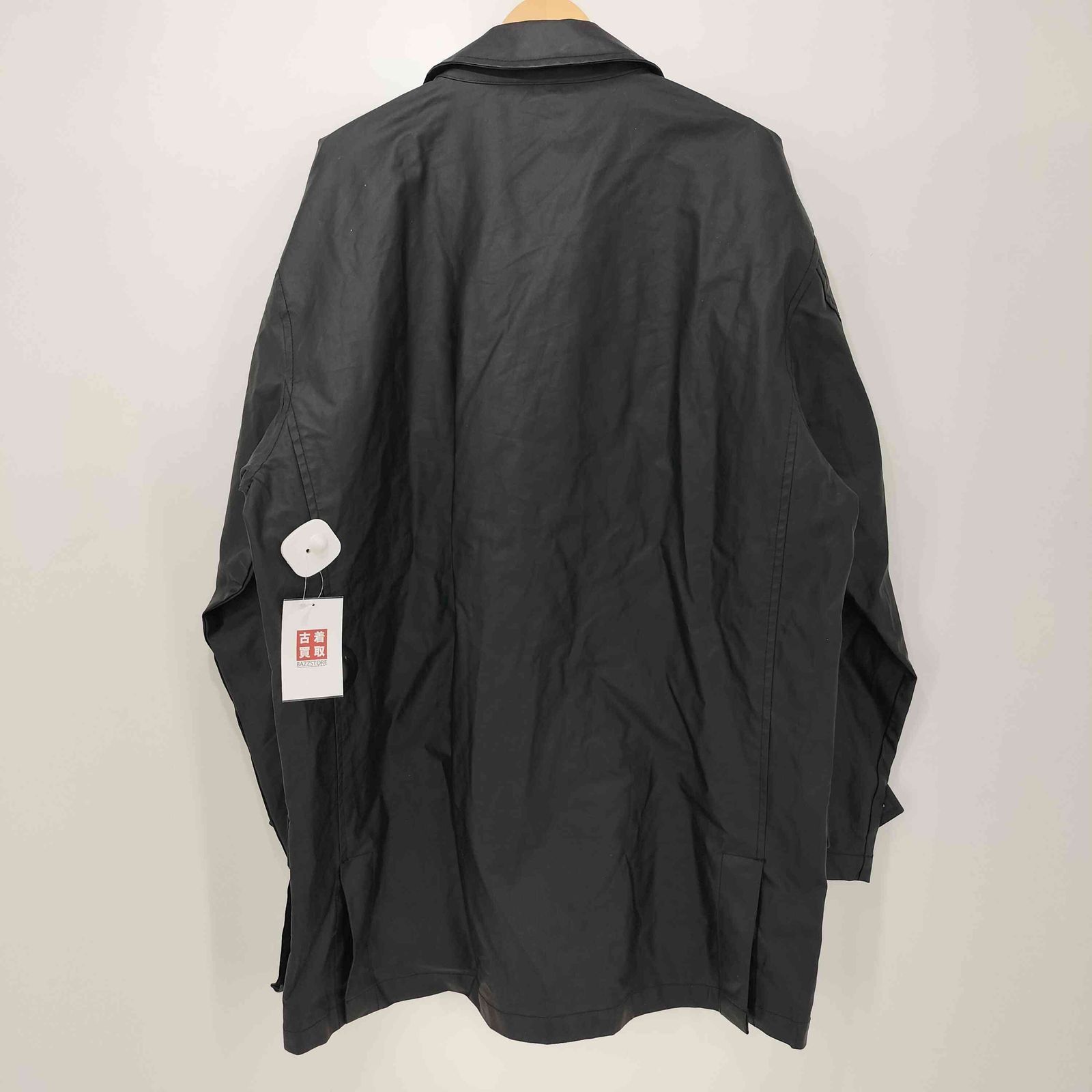 オールドネイビー OLD NAVY 90 s PVC コーティング マルチポケット ダブルブレスト コットン ピーコート メンズ import L