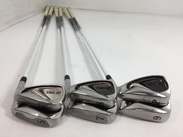 ゴルフクラブ 6本セット ヨネックス i-EZONE コンポジットアイアン 2013 NST 300 5～9.P