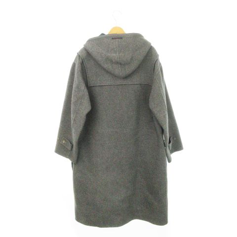 パパス Papas ヴィンテージ ダッフルコート ロング丈 ウール 裏