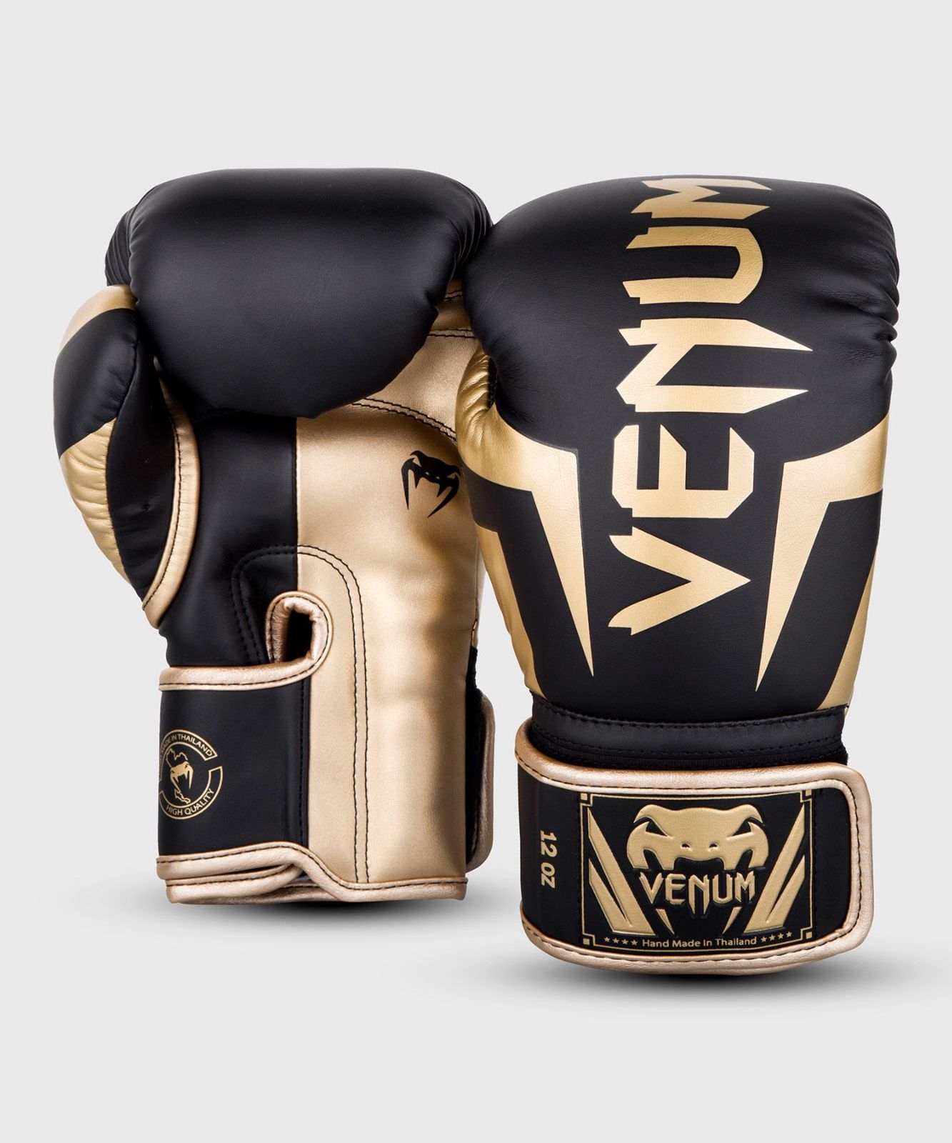 Venum Elite ボクシンググローブ ブラック × ゴールド Boxing Gloves ヴェヌム エリート Black G