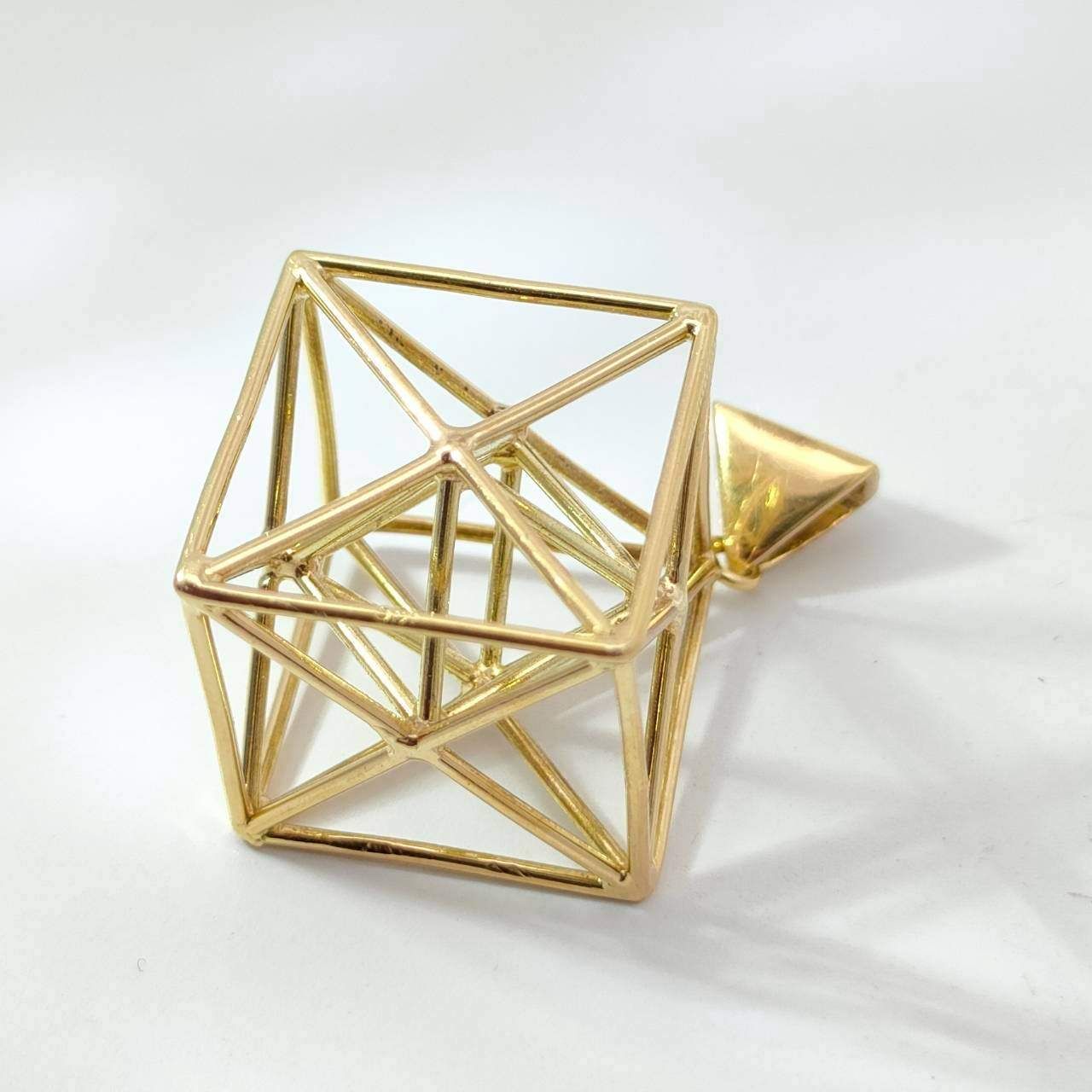 18金 K 18 デザインネックレストップ 男女兼用 3 59 g D 936