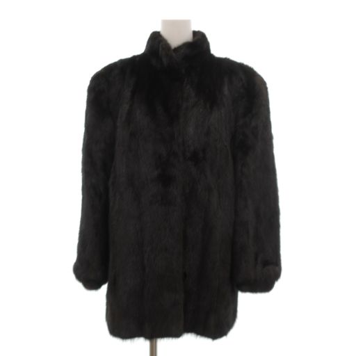 アリアンナ ARIANNA MITSUKOSHI ミンクファーコート 毛皮 ロング丈 11