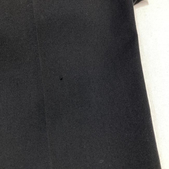  Y s スラックス テーパードパンツ イージーパンツ ボトムス ジップフライ 無地 ウール センタープレス ロールアップ ドメスティック 古着 その他 パンツ