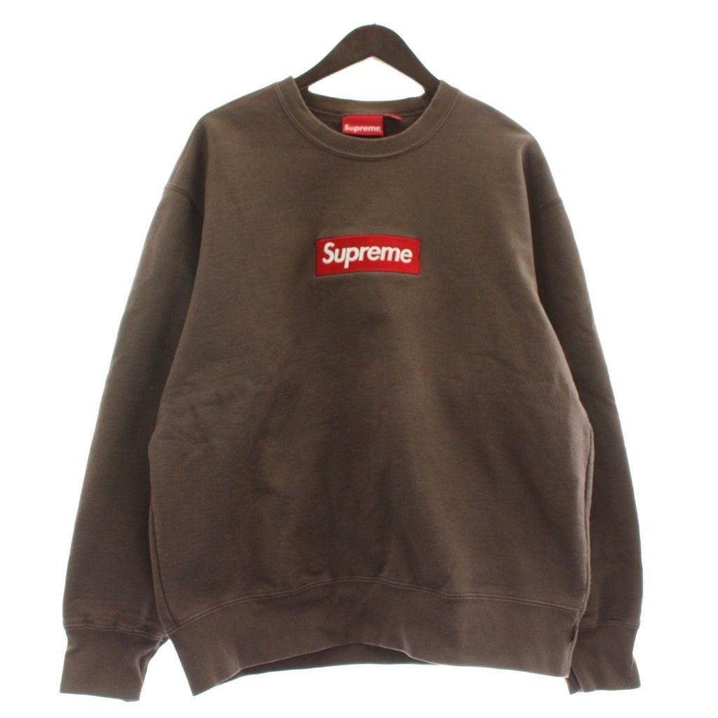 シュプリーム SUPREME 22AW ボックスロゴ クルーネック トレーナー
