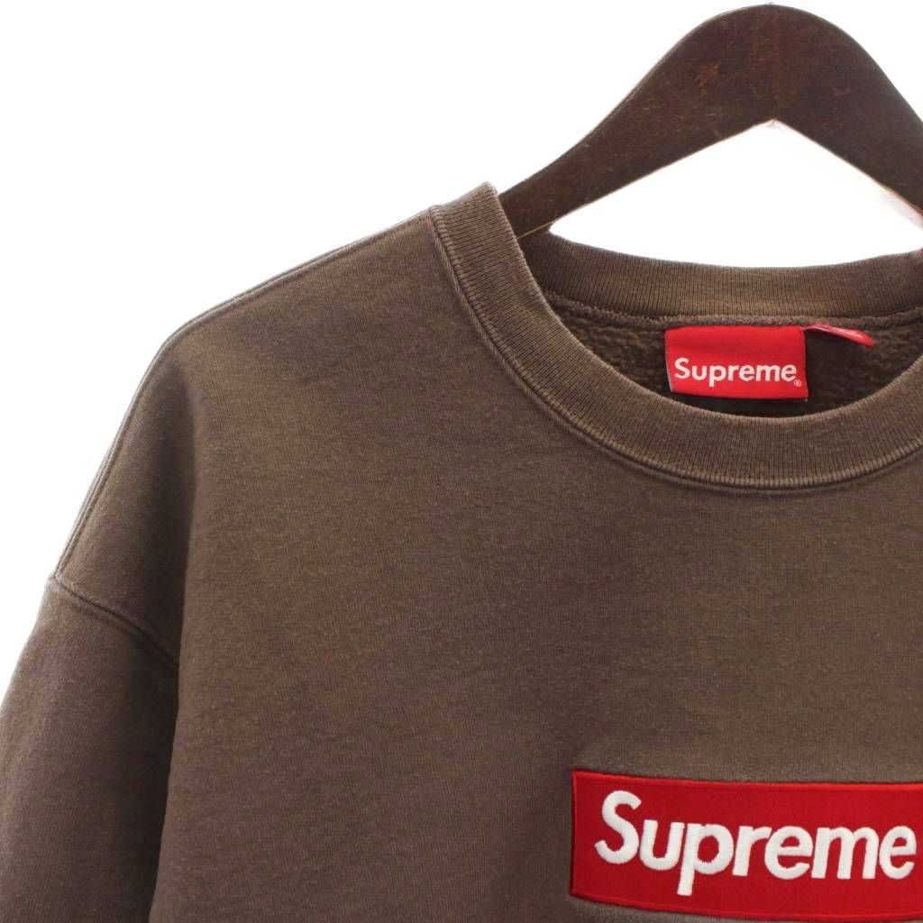 シュプリーム SUPREME 22AW ボックスロゴ クルーネック トレーナー