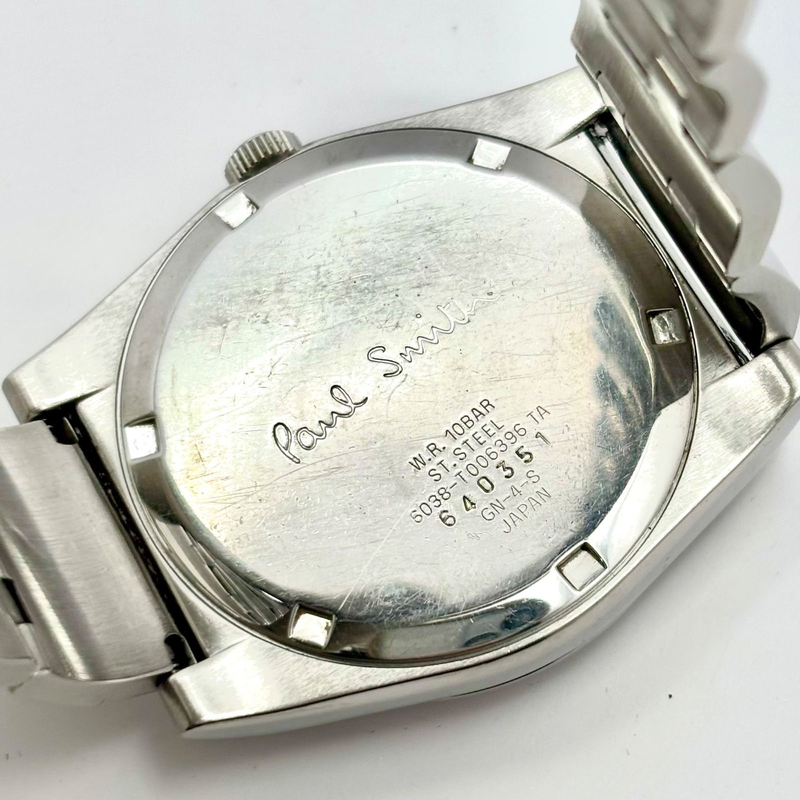 新品電池】Paul Smith ポールスミス カラーアイレット メンズ 腕時計