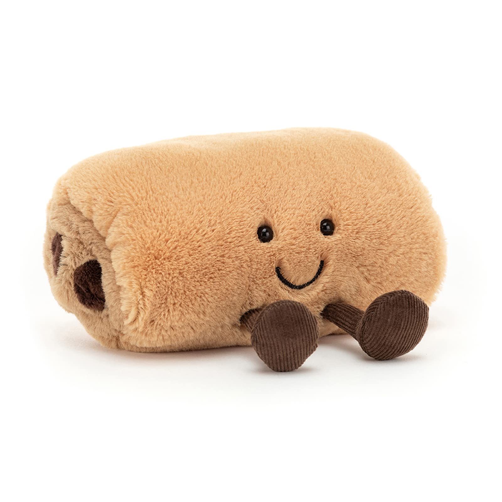 Jellycat Amuseables Pain Auショコラぬいぐるみ 6インチ - ペストリーぬいぐるみ 楽しいギフトアイデア