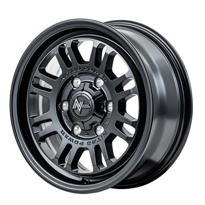 ホイール4本セット 16インチ 6 5 J 38 H 139 7 NITRO POWER M 16 ASSAULT セミグロスブラック