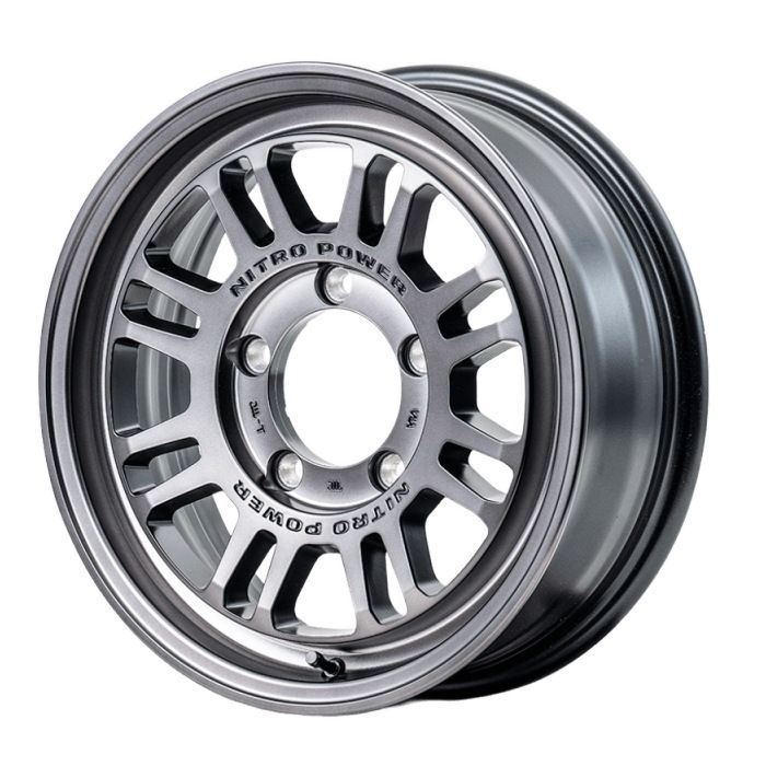 ホイール4本セット 16インチ 5 J 20 H 139 7 NITRO POWER M 16 ASSAULT スティールクリア