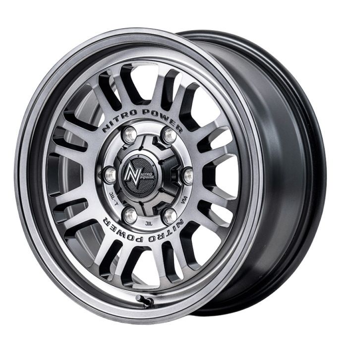 ホイール4本セット 16インチ 6 5 J 38 H 139 7 NITRO POWER M 16 ASSAULT スティールクリア