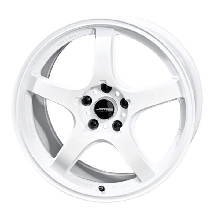 ホイール4本セット 17インチ 7 5 J 38 H 100 TRACER GTV レーシングホワイト