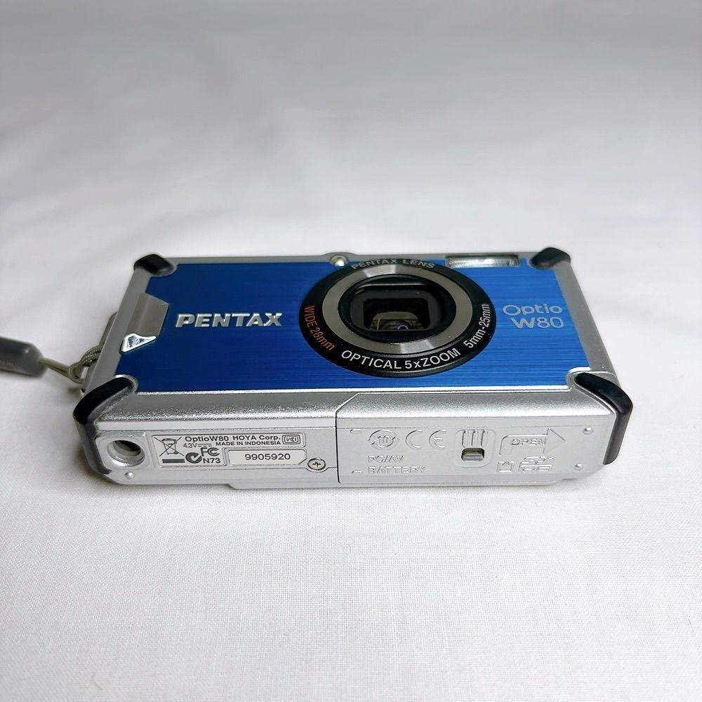 極美品】PENTAX Optio W80 12.1メガピクセル 防水カメラ - メルカリ