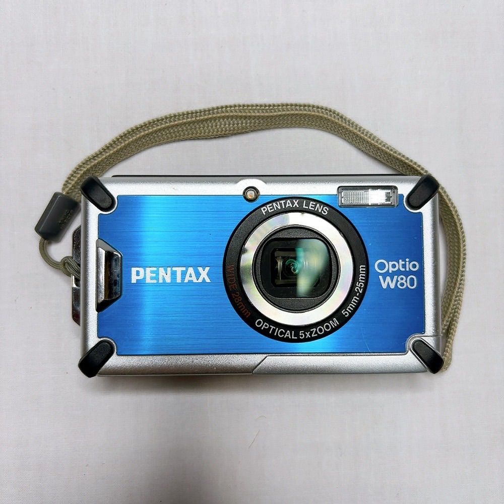 極美品】PENTAX Optio W80 12.1メガピクセル 防水カメラ - メルカリ