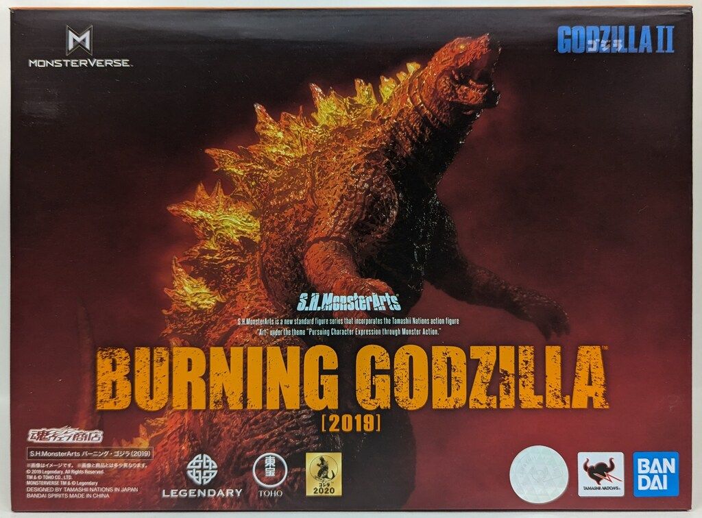 BANDAI SPIRITS S.H.MonsterArts ゴジラ キング オブ モンスターズ 2019 バーニング